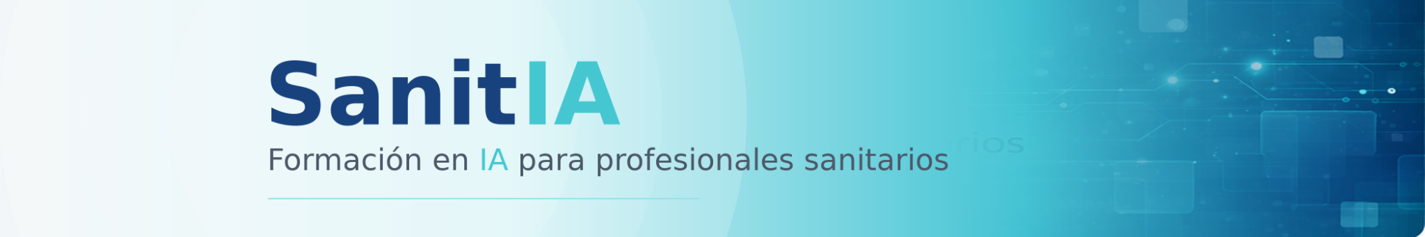 Banner de SanitIA